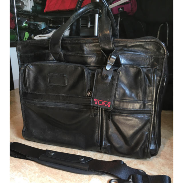 TUMI - TUMI made in USA フルレザービジネスバッグ 高級ナパレザー使用の通販 by warehouse｜トゥミならラクマ