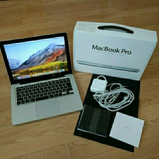 マック(Mac (Apple))のMacBookPro 13インチ Late 2011 SSD メモリ16GB増設(ノートPC)