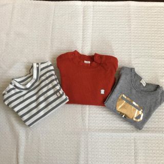 キッズズー(kid’s zoo)の[美品]3点セット kids zoo 長袖シャツ(Tシャツ/カットソー)