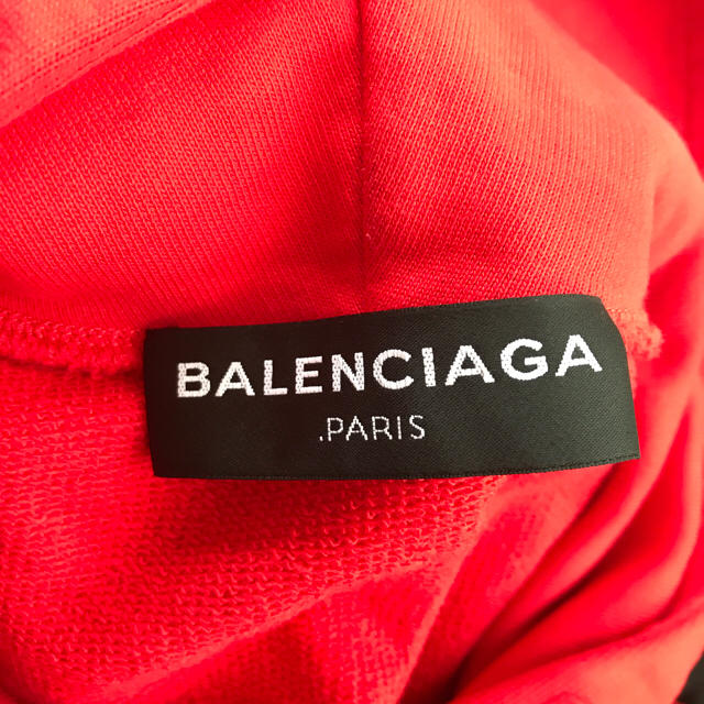 Balenciaga(バレンシアガ)のBALENCIAGA クロップドパーカー メンズのトップス(パーカー)の商品写真