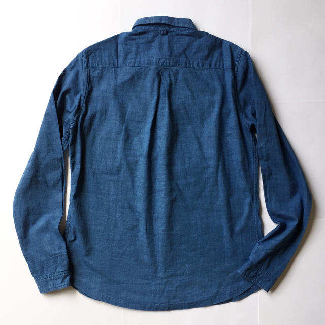 maillot インディゴ染めシャツ 0 マイヨ strato Sunset レディースのトップス(シャツ/ブラウス(長袖/七分))の商品写真