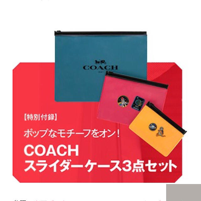 COACH(コーチ)のCOACH スライダーケース3個セット その他のその他(その他)の商品写真