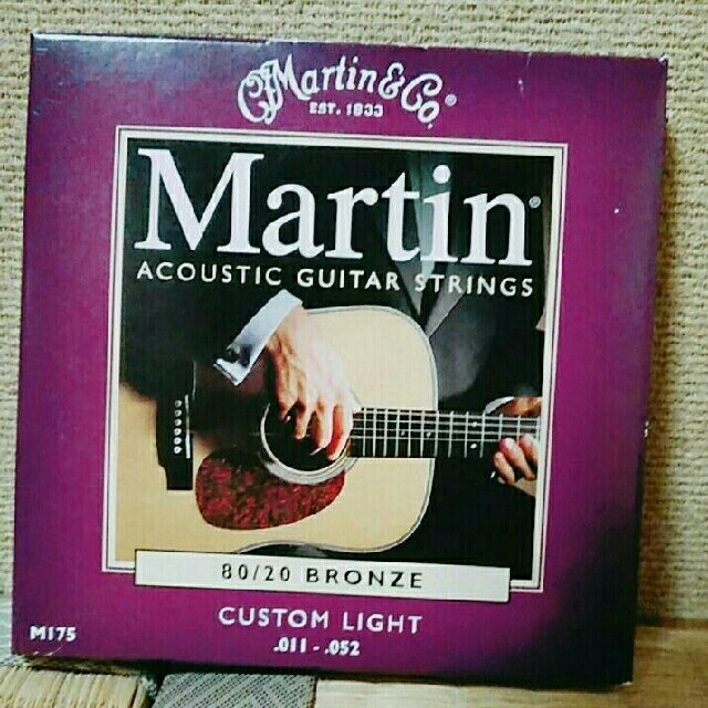 Martin(マーティン)のマーチン　アコースティックギター弦 楽器のギター(弦)の商品写真