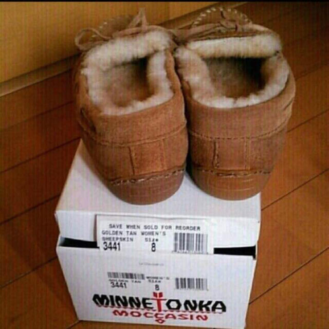 Minnetonka(ミネトンカ)のリアルシープスキン✨ミネトンカ レディースの靴/シューズ(ローファー/革靴)の商品写真