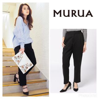 ムルーア(MURUA)の【新品】MURUA イージートラウザータックパンツ(カジュアルパンツ)