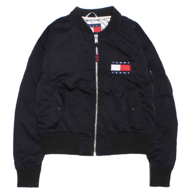 TOMMY HILFIGER(トミーヒルフィガー)の入手困難 Sサイズ トミー TommyHilfiger MA-1 ボンバーJK レディースのジャケット/アウター(ブルゾン)の商品写真