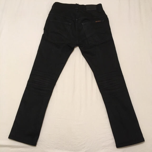 Nudie Jeans(ヌーディジーンズ)のnudie jeans ブラックデニム 28インチ●thin fin シンフィン メンズのパンツ(デニム/ジーンズ)の商品写真