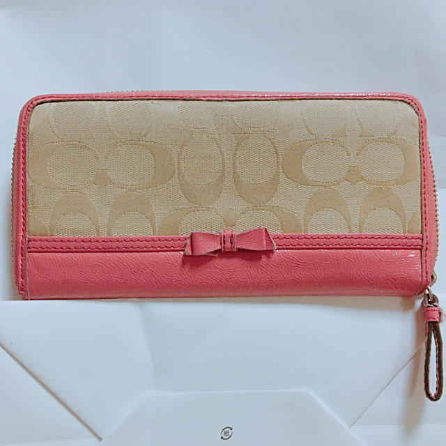 COACH(コーチ)の♡コーチ 長財布 ピンク♡ レディースのファッション小物(財布)の商品写真