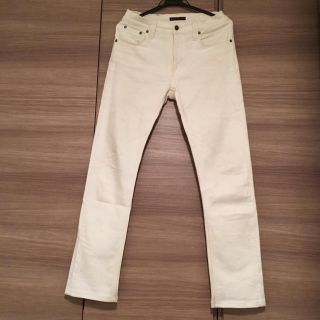 ヌーディジーンズ(Nudie Jeans)の再値下げ●nudie jeans ホワイトデニム 29インチ●thin fin(デニム/ジーンズ)