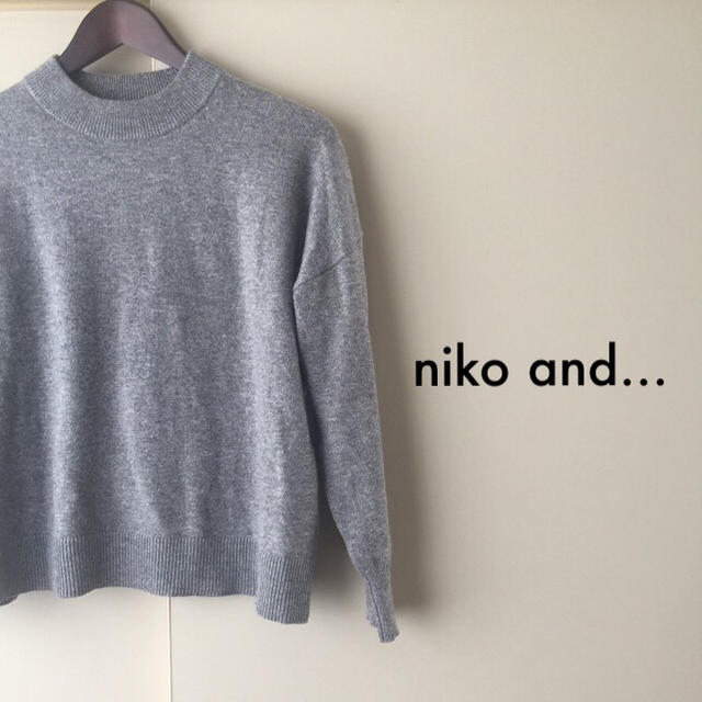 niko and...(ニコアンド)のniko and… ニコアンド ハイネックニットセーター アンゴラ混 レディースのトップス(ニット/セーター)の商品写真