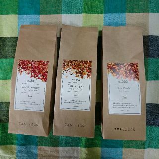 大人気の食べれる紅茶 ティートリコ(TEAtrico) 50g色々3点セット(茶)