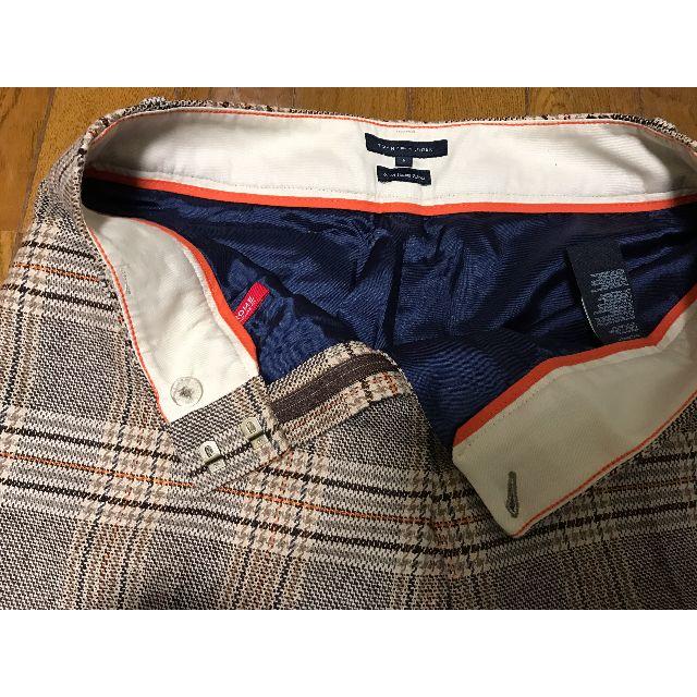 TOMMY HILFIGER(トミーヒルフィガー)の【ゴルフ/ほぼ未使用】TOMMY HILFIGER　チェックパンツ レディースのパンツ(クロップドパンツ)の商品写真