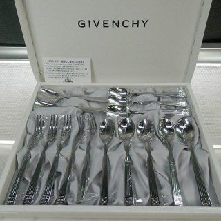 ジバンシィ(GIVENCHY)のmiraさん専用③ジバンシー　カトラリーセット　スプーン10本／フォーク5本(カトラリー/箸)