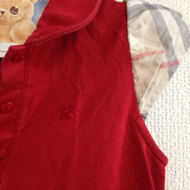 BURBERRY(バーバリー)の袖フリルデザインTシャツ キッズ/ベビー/マタニティのキッズ服女の子用(90cm~)(その他)の商品写真