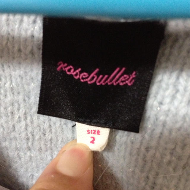 rosebullet(ローズブリット)のもえぴー様専用♡リボン編込ニット レディースのトップス(ニット/セーター)の商品写真