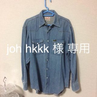 ラングラー(Wrangler)の値下げ中★Wrangler ウエスタンデニムシャツM(シャツ)