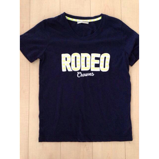 ロデオクラウンズ(RODEO CROWNS)の528限定ボーダーロゴTシャツ(Tシャツ(半袖/袖なし))