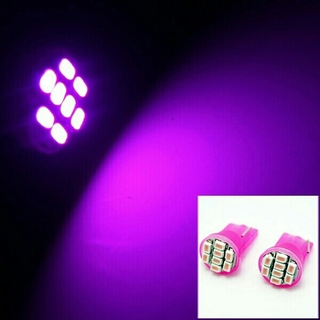 2個　ピンク　T10 ポジション　室内灯　ルームランプ　ウェッジ(汎用パーツ)
