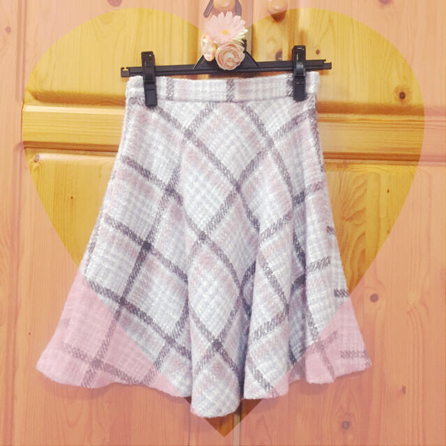 Apuweiser-riche(アプワイザーリッシェ)のアプワイザー ウィンターチェックスカート レディースのスカート(ひざ丈スカート)の商品写真