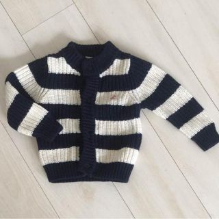 プチバトー(PETIT BATEAU)のプチバトーカーディガン(カーディガン/ボレロ)