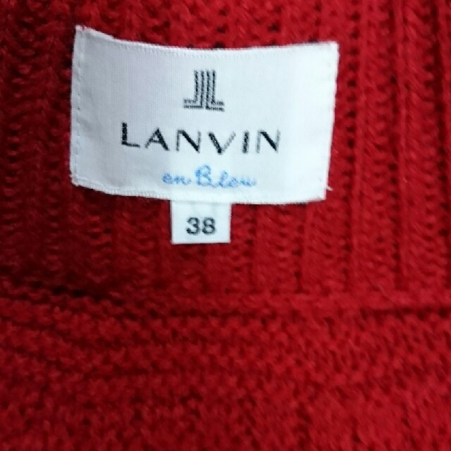 LANVIN en Bleu(ランバンオンブルー)のLANVIN en Blue ニットスカート レディースのスカート(ミニスカート)の商品写真