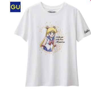 ジーユー(GU)の【GU】セーラームーンtシャツ(Tシャツ(半袖/袖なし))