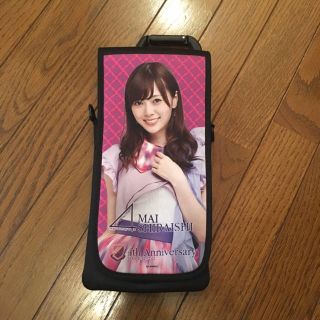 ノギザカフォーティーシックス(乃木坂46)の♡ 白石麻衣 サイリウムケース(アイドルグッズ)