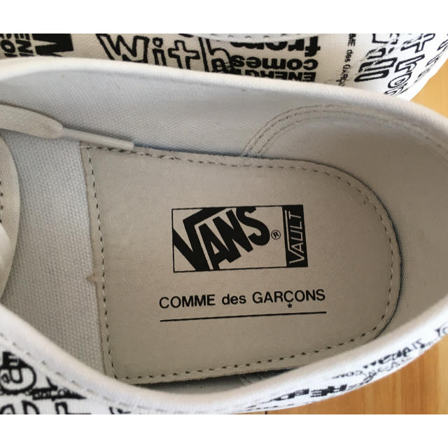 COMME des GARCONS(コムデギャルソン)のゲリラ販売 コムデギャルソン ブラックマーケット vans バンズ  US11 メンズの靴/シューズ(スニーカー)の商品写真