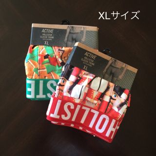 ホリスター(Hollister)の新品未使用★ ホリスターボクサーパンツ人気色2枚セット(ボクサーパンツ)