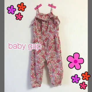 ベビーギャップ(babyGAP)のbaby gap♡花柄オールインワン90(その他)