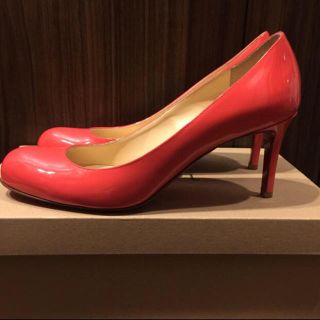 クリスチャンルブタン(Christian Louboutin)の新品ルブタン コーラルパンプス 37.5(ハイヒール/パンプス)