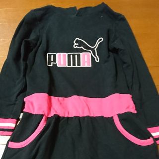 プーマ(PUMA)のマカロン様専用 プーマ トレーナーワンピース(Tシャツ/カットソー)