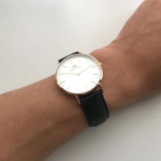 ダニエルウェリントン(Daniel Wellington)のダニエル ウェリントン シェフィールド 36 クオーツ ユニセックス 腕時計 (腕時計(アナログ))