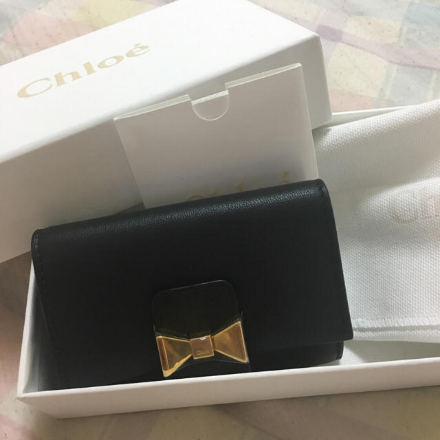 Chloe(クロエ)の新品 未使用 クロエ カードケース 名刺入れ 定期入れ 正規品 レディースのファッション小物(名刺入れ/定期入れ)の商品写真