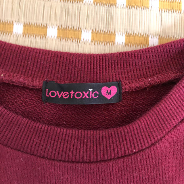 lovetoxic(ラブトキシック)のami様lovetoxicトレーナー キッズ/ベビー/マタニティのキッズ服女の子用(90cm~)(Tシャツ/カットソー)の商品写真