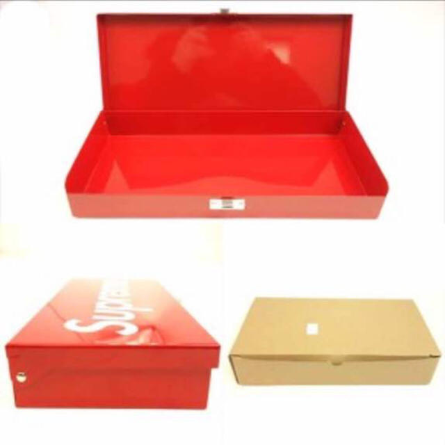 Supreme(シュプリーム)の17SS supreme Large Metal Storage Box インテリア/住まい/日用品のインテリア小物(小物入れ)の商品写真