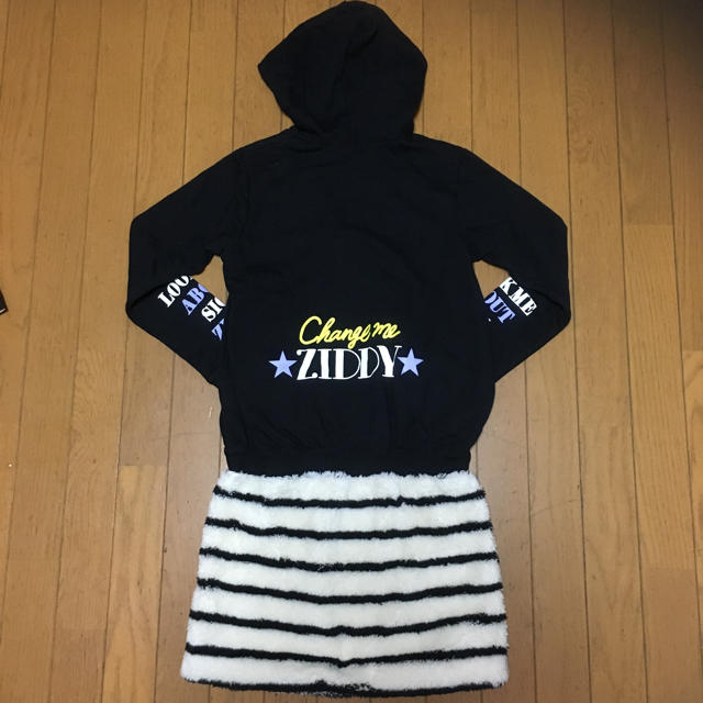 ZIDDY(ジディー)の新品☆ZIDDY/ジディ スカートもこもこワンピース Fサイズ キッズ/ベビー/マタニティのキッズ服女の子用(90cm~)(ワンピース)の商品写真