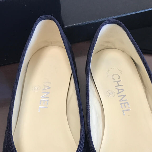 CHANEL - CHANEL フラットシューズ 極美品 超美品 美品 格安 CHANEL - CHANEL フラットシューズ 極美品 超美品 美品 格安