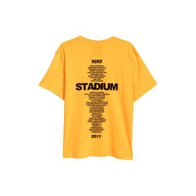 H&M(エイチアンドエム)のJustin Bieber × H&M コラボ Tシャツ メンズのトップス(Tシャツ/カットソー(半袖/袖なし))の商品写真