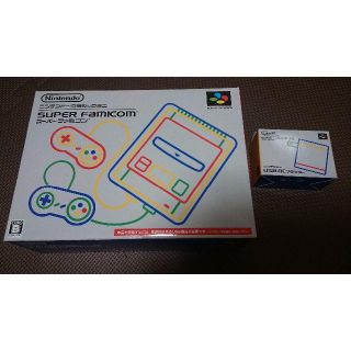 ニンテンドウ(任天堂)のニンテンドークラシックミニ スーパーファミコン 純正ACアダプタ付 スーファミ(家庭用ゲーム機本体)