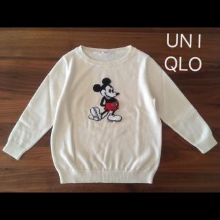 ユニクロ(UNIQLO)の新品UNIQLO ミッキー ニットトップス♡(ニット)