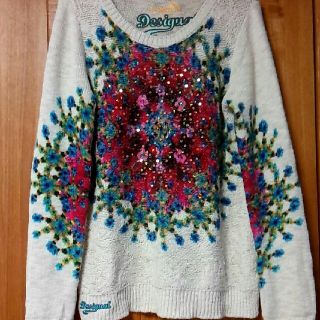 デシグアル(DESIGUAL)のデシグアル　コットンニット　XL(ニット/セーター)