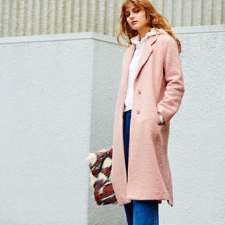 マウジー(moussy)のMOUSSY  WOOL BLEND SINGLE COAT(ロングコート)