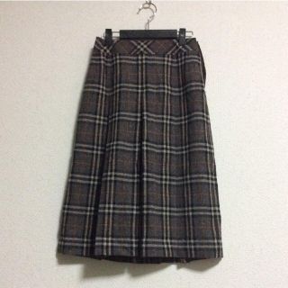 バーバリー(BURBERRY)の専用 バーバリー チェックスカート(ひざ丈スカート)