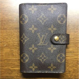 ルイヴィトン(LOUIS VUITTON)のLOUIS VUITTON 手帳 カバー(手帳)