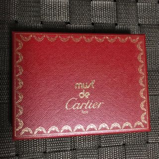 カルティエ(Cartier)の新品未使用！【Cartier】カルティエ 名刺入れ（定期入れ）(名刺入れ/定期入れ)