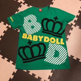 ベビードール(BABYDOLL)のお値下げ＊BABY DOLL Ｔシャツ グリーン(Tシャツ(半袖/袖なし))