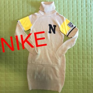 ナイキ(NIKE)のナイキ ニット タートルネック ワンピース(ひざ丈ワンピース)