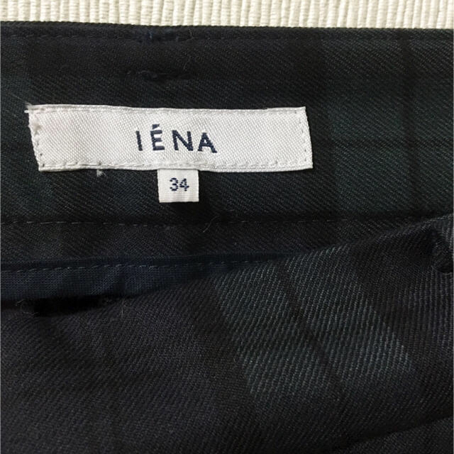 IENA(イエナ)の【美品】IENA タータンチェック クロップドパンツ レディースのパンツ(クロップドパンツ)の商品写真