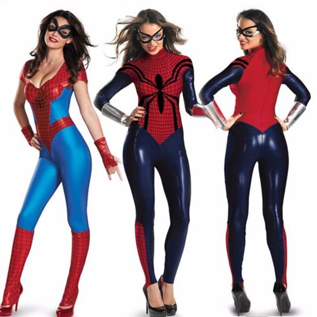 レディース　スパイダーマン　タイツ　ハロウィン　仮装　　コスプレ　人気　映画 レディースのレディース その他(その他)の商品写真